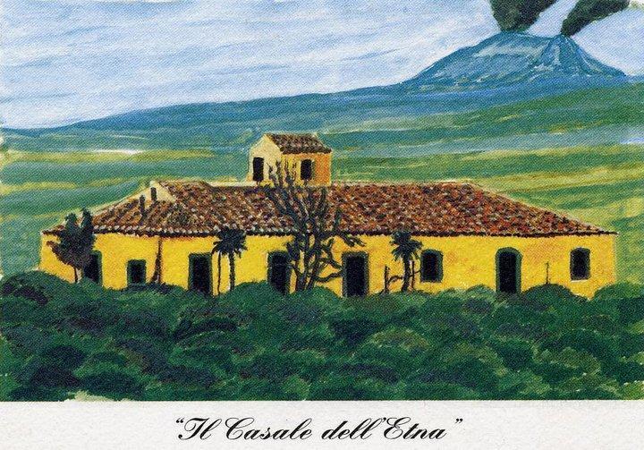 帕泰尔诺Il Casale Dell'Etna别墅 外观 照片